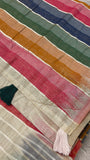 Linen Cotton Saree
