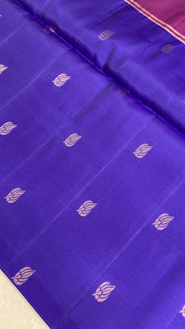 Half Mix Kanjeevaram Soft Silk Saree