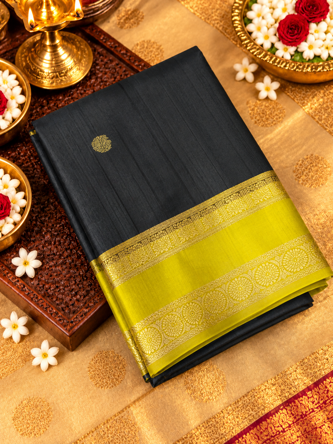 Premium Viscose Crepe Saree - 902974✨