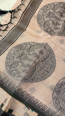Premium Semi Chanderi Saree