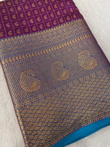 Semi Kanchipuram Silk Saree