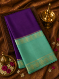 Pure Mix Mysore Crepe Silk Saree
