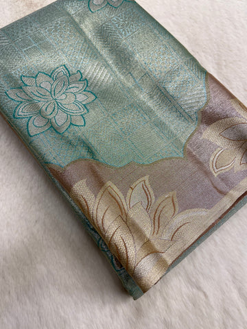 Pure Mix Bridal Tissue Silk Saree