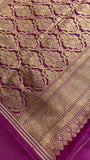 Premium Gajji Silk Saree (wine)-902262