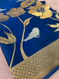 Pure Crepe Satin Silk Saree- 902218