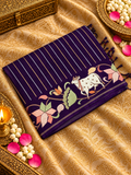 Pure Tassar Saree With Embroidery - 901997