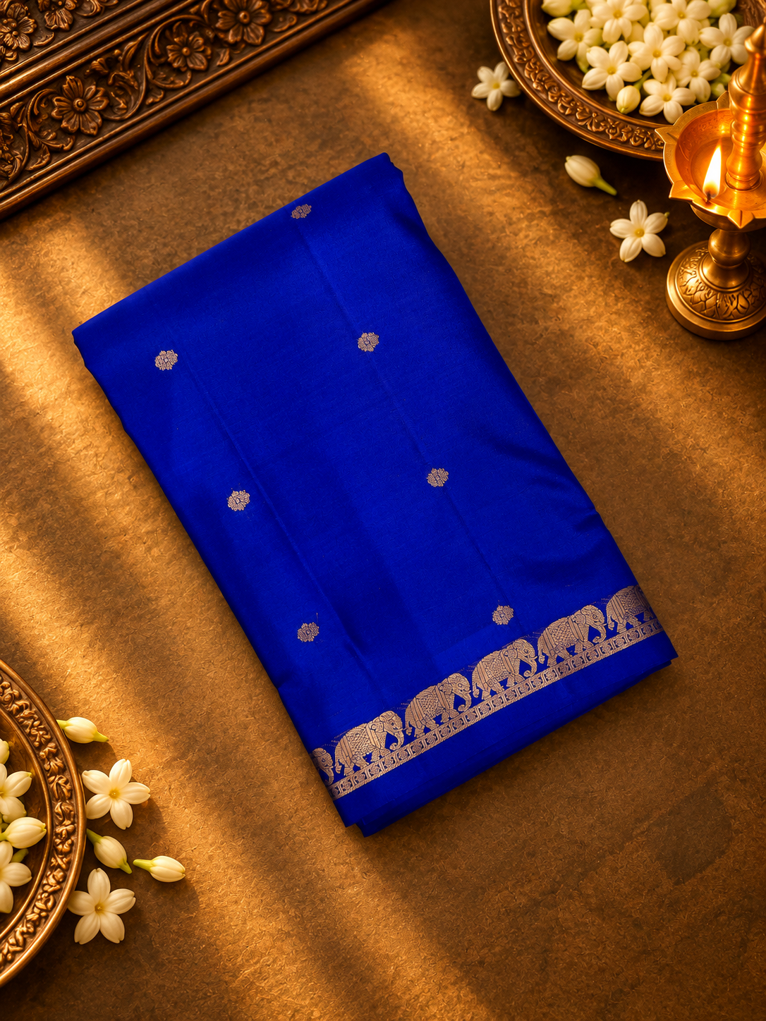 Pure Kanjeevaram Silk Saree- Silk mark certified- PS2436