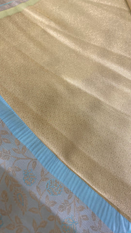 Bridal Semi Tissue Silk Saree
