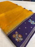 Premium Quality Tussar Saree in Paithani Weaves With Satin Border