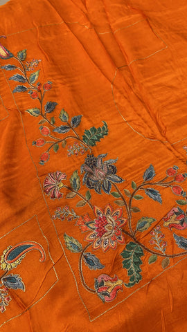 Premium Viscose Banarasi Saree With Work