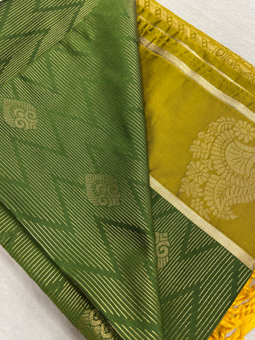 Premium Semi Soft Kanjeevaram Silk Saree