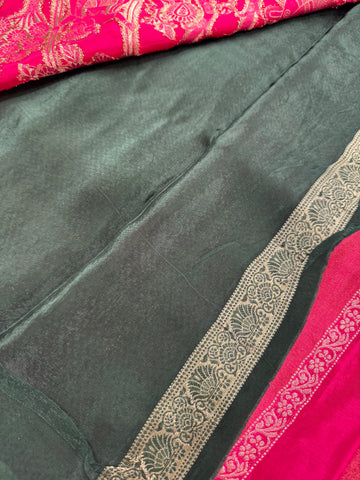 Pure Chinnon Saree