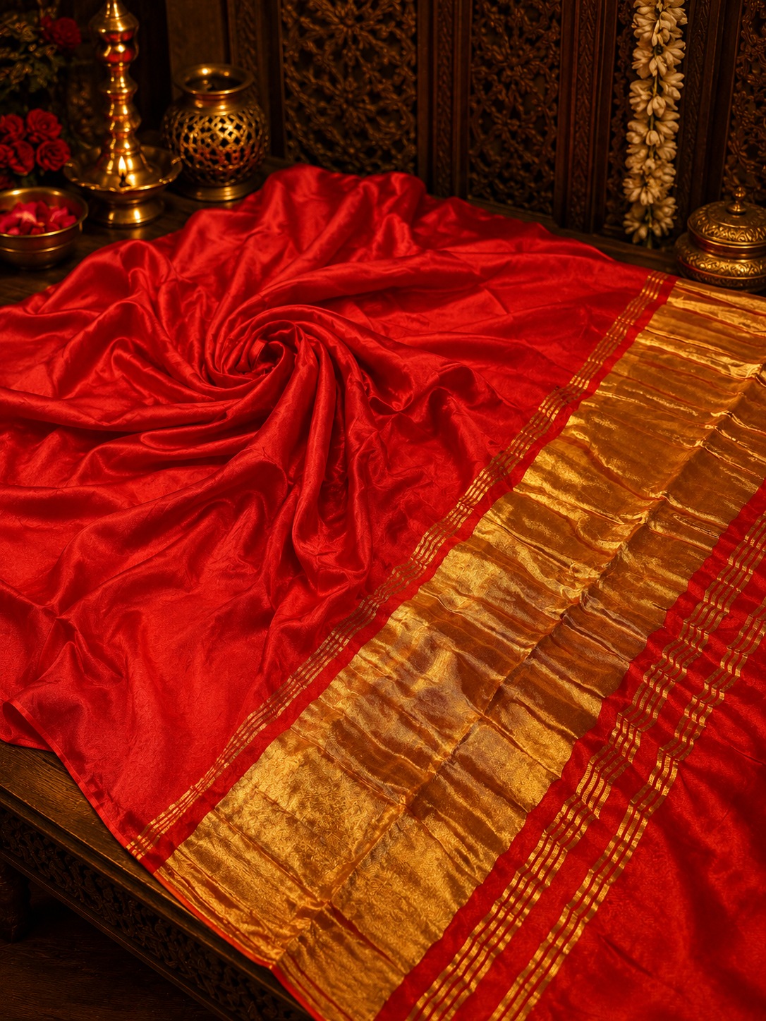 Premium Semi Gajji Modal Silk Saree❤️