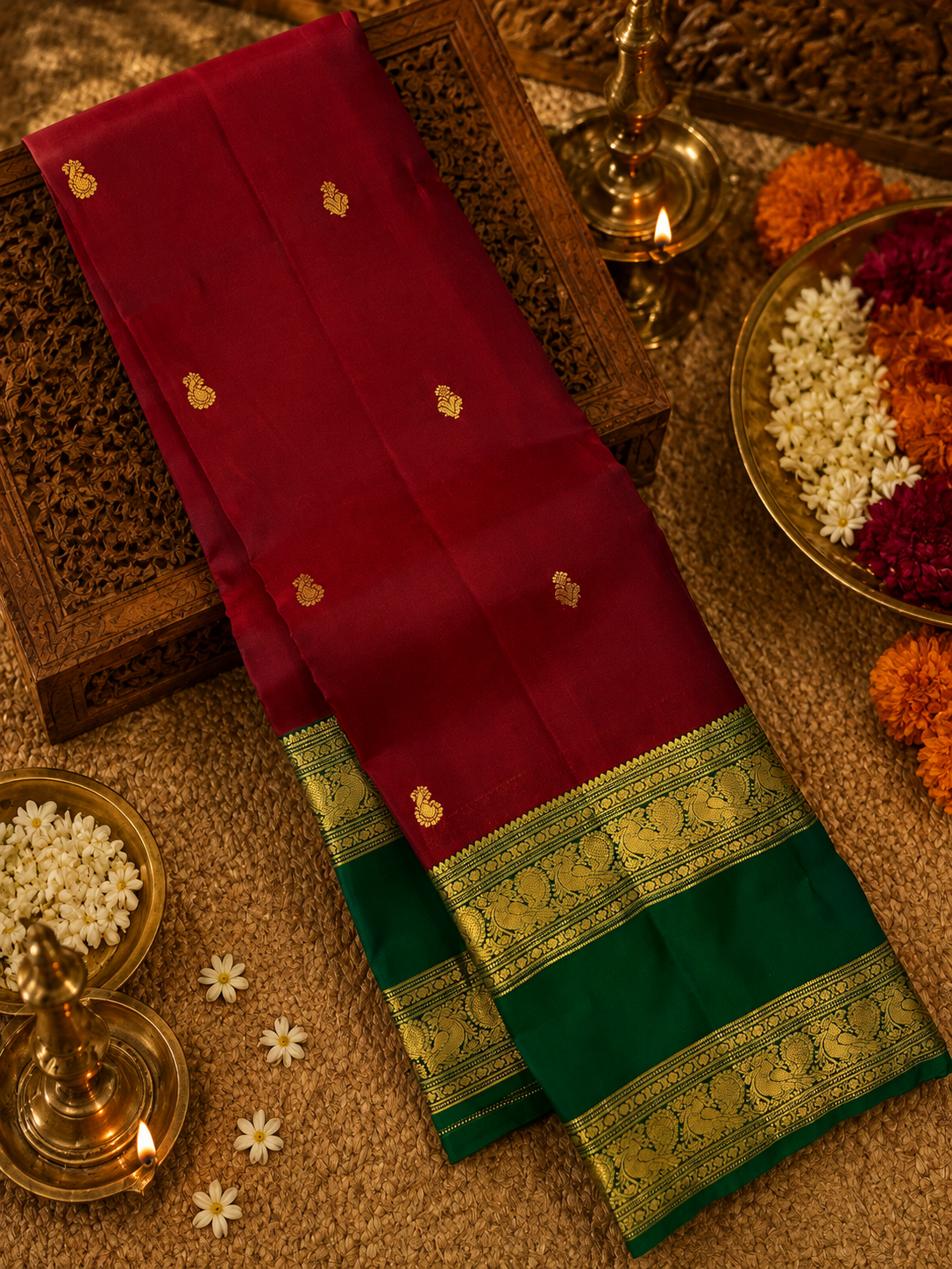 Pure Kanjeevaram Silk Saree