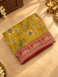 Premium Banarasi Crepe Satin Silk Saree - 902824