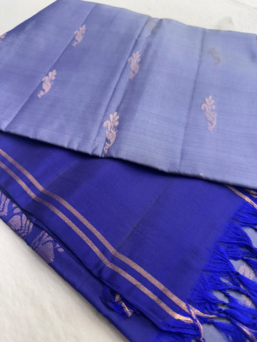 Half mix Kanjeevaram soft silk saree