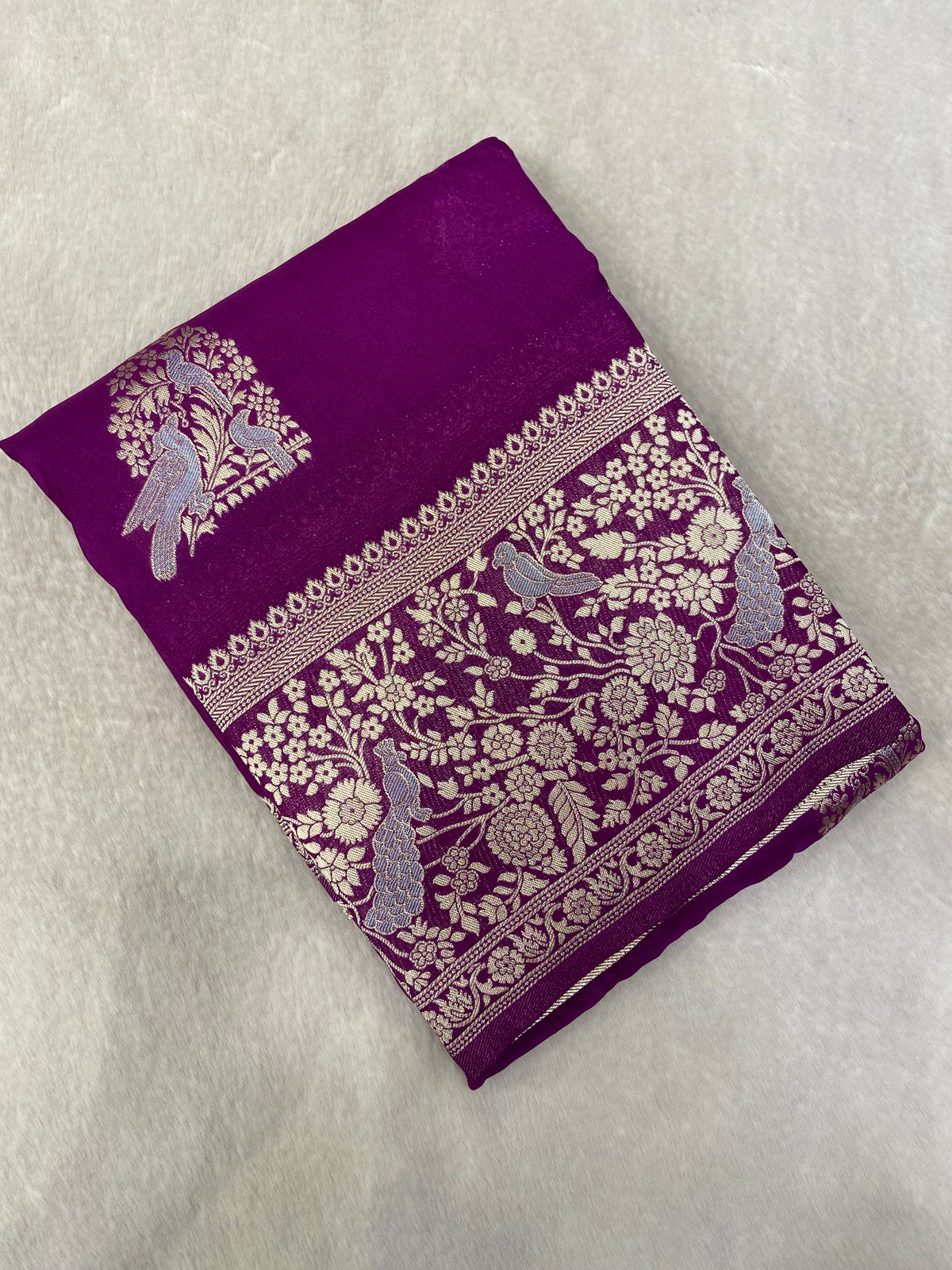 Premium Soft Georgette Saree