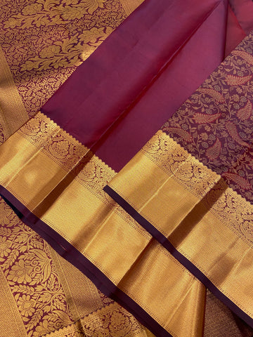 Pure Handloom Kanjeevaram Silk Mark Certified Saree