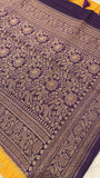 Pure Crepe Banarasi Silk Saree