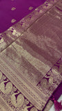 Pure Crepe Satin Silk Saree