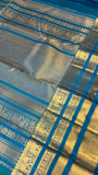 Pure 1G gold zari handloom Kanjeevaram Silk Saree- Silk mark certified- PS2398
