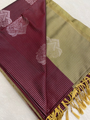 Premium Semi Soft Kanjeevaram Silk Saree