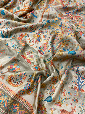 Premium Banarasi Crepe Silk Saree 💚