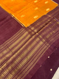 Pure  Mix Mysore Crepe Silk Saree