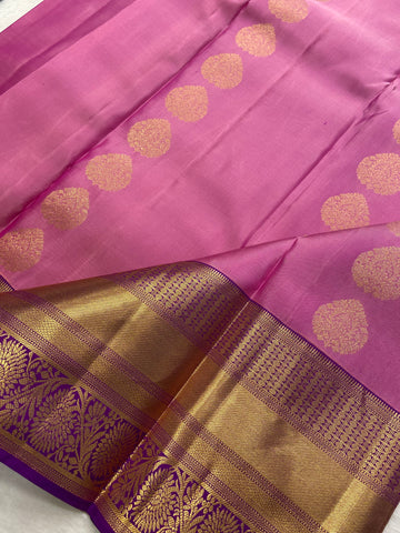 Pure Kanjeevaram silk mark certified saree