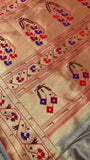 Premium Quality Semi Paithani Silk Saree - 902757