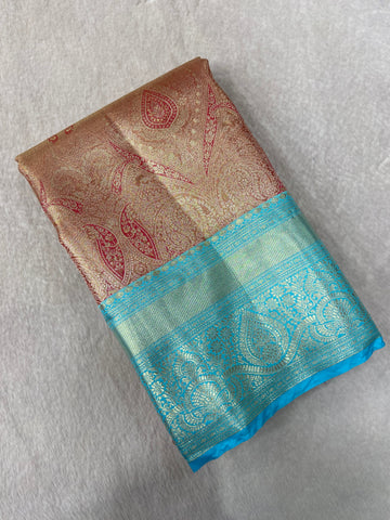 Bridal Semi Tissue Silk Saree