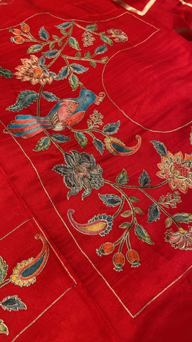 Premium Viscose Banarasi Saree With Work❤️