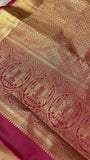 Premium Bridal Semi Kanchipuram Silk Saree - RF1323