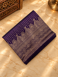 Pure zari handloom Kanjeevaram Silk Saree- Silk mark certified- PS2488