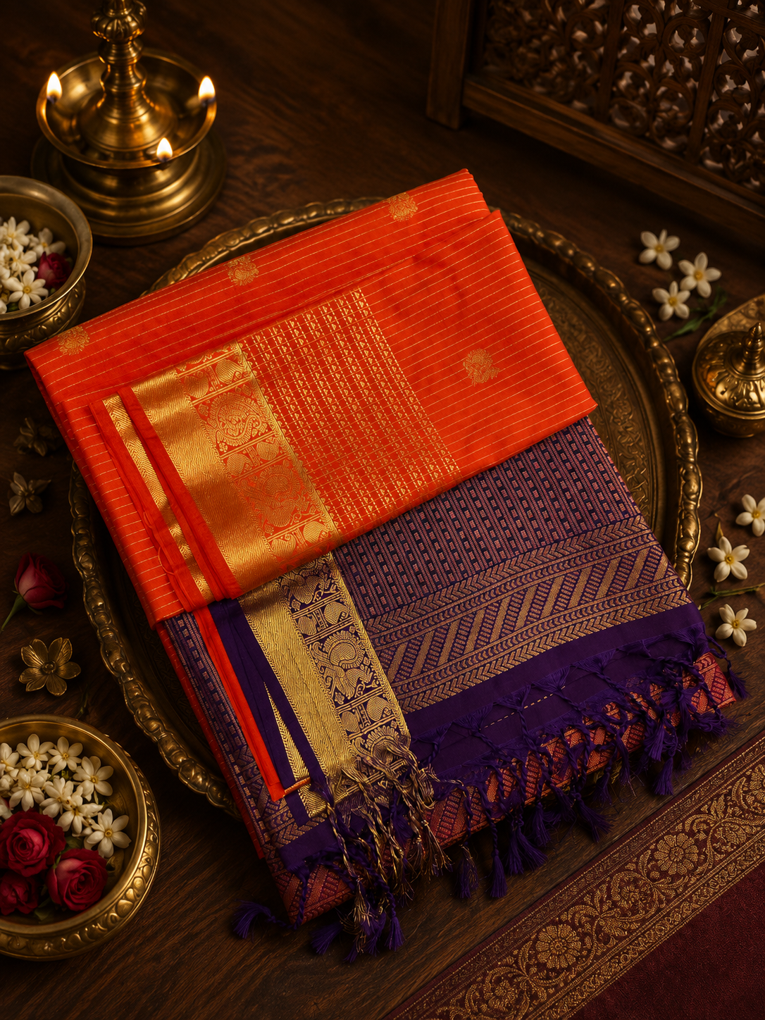 Premium Mini Kanchi Soft Silk Saree