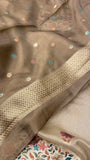 Premium Banarasi Crepe Silk Saree
