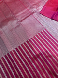 Pure Handloom Kanjeevaram Silk Mark Certified saree