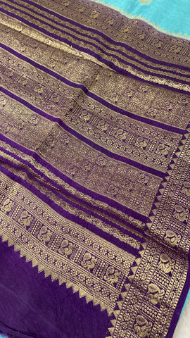 Premium Viscose Crepe Saree✨