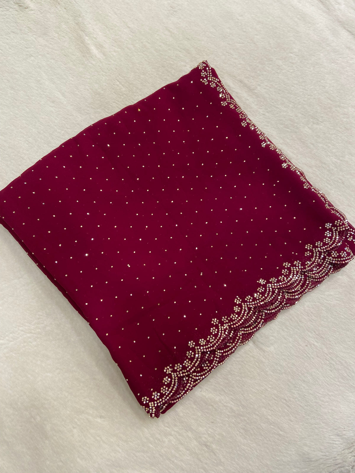 Pure Chinnon Saree