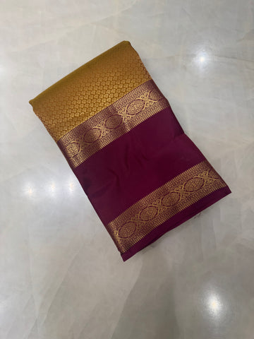 Pure mix Kanjeevaram silk saree