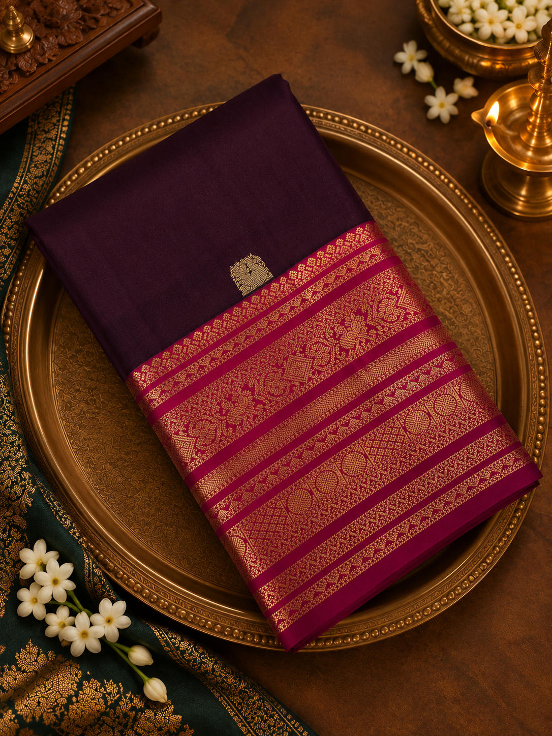 Pure Kanjeevaram silk saree -PS2517