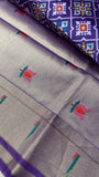 Premium Paithani Silk Saree💜