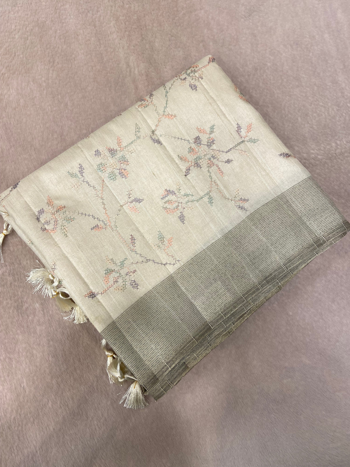 Premium Tassar Silk Saree