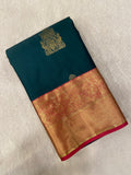 Half Mix Kanjeevaram Silk Saree