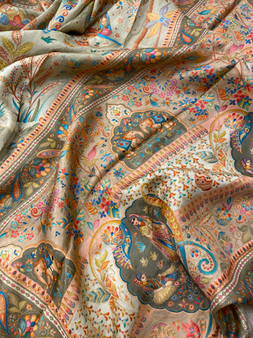 Premium Banarasi Crepe Silk Saree 💚