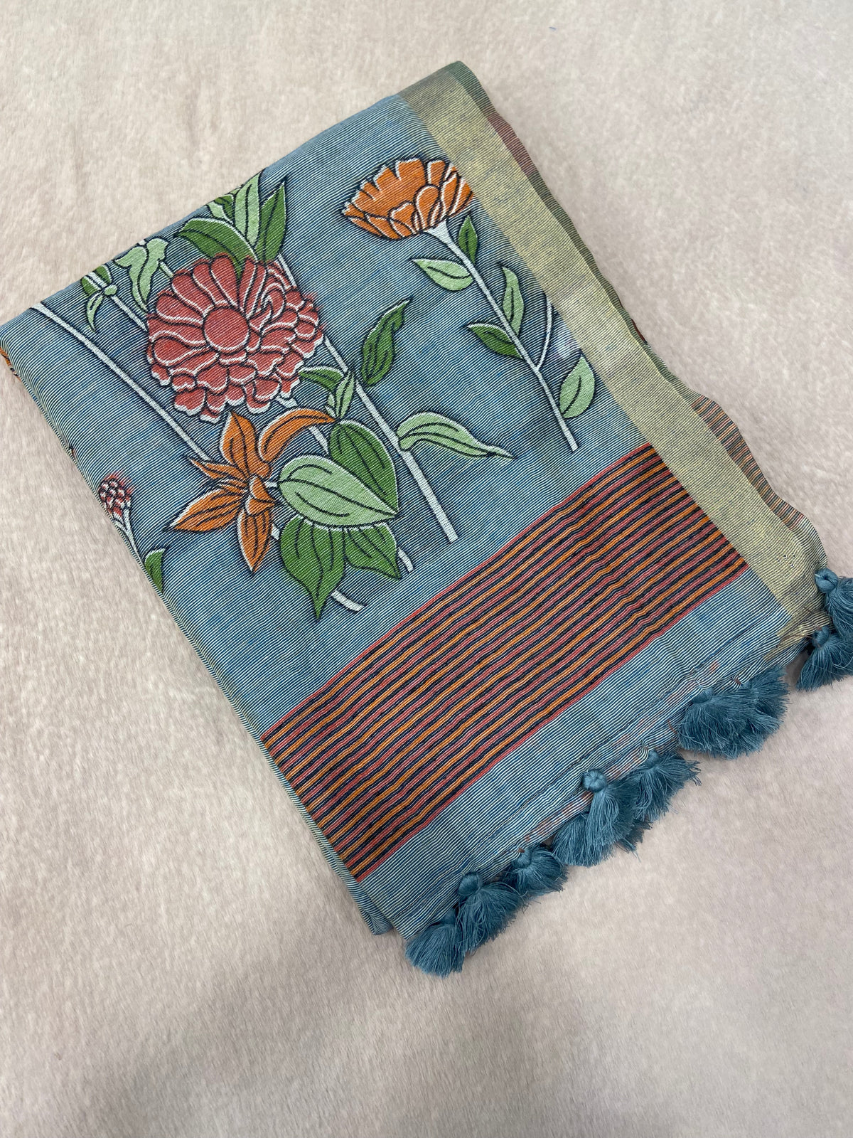 Premium Mal Cotton Saree