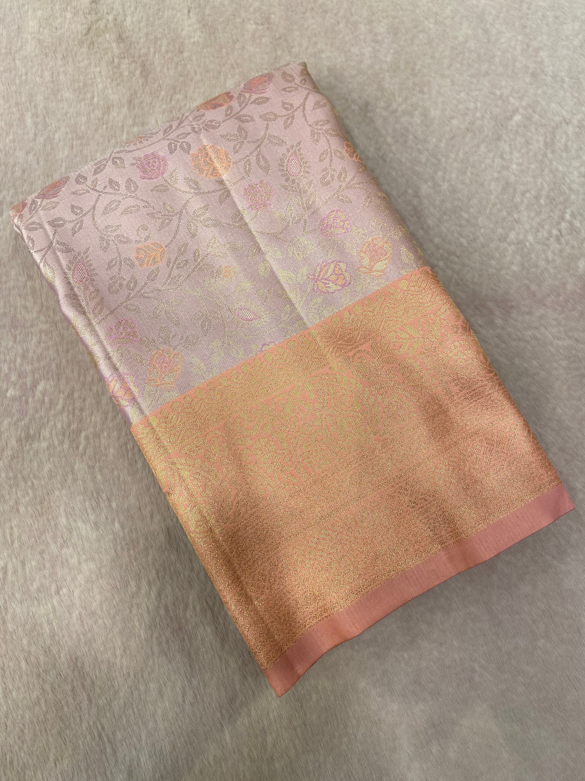 Bridal Semi Tissue Silk Saree