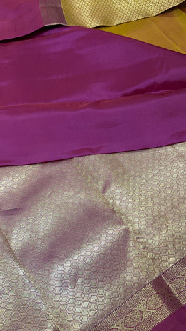 Pure mix Kanjeevaram silk saree