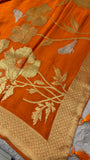 Pure Crepe Satin Silk Saree- 902218