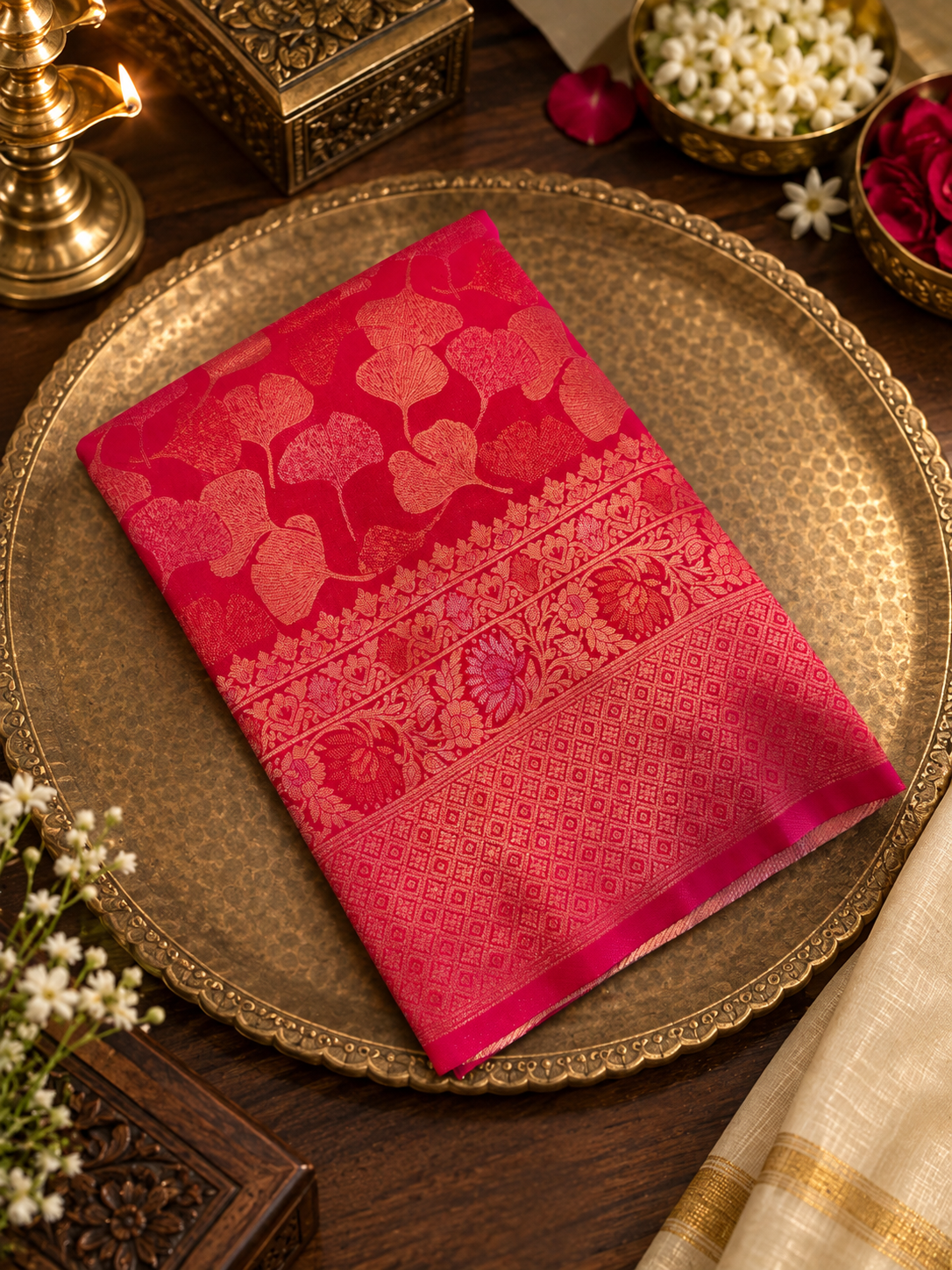 Premium kubera Pattu Silk Saree- 3530